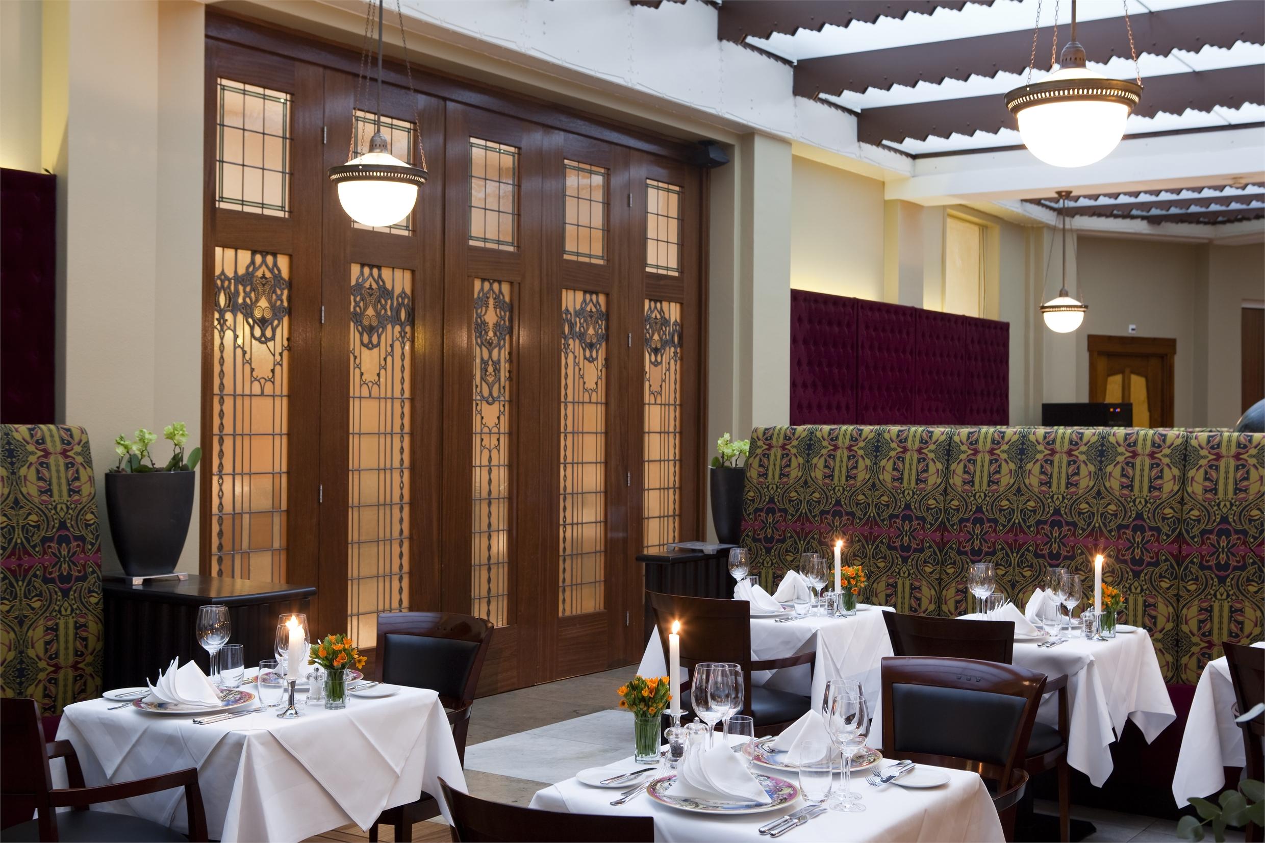 Grand Hotel Amrath Amszterdam Kültér fotó The restaurant