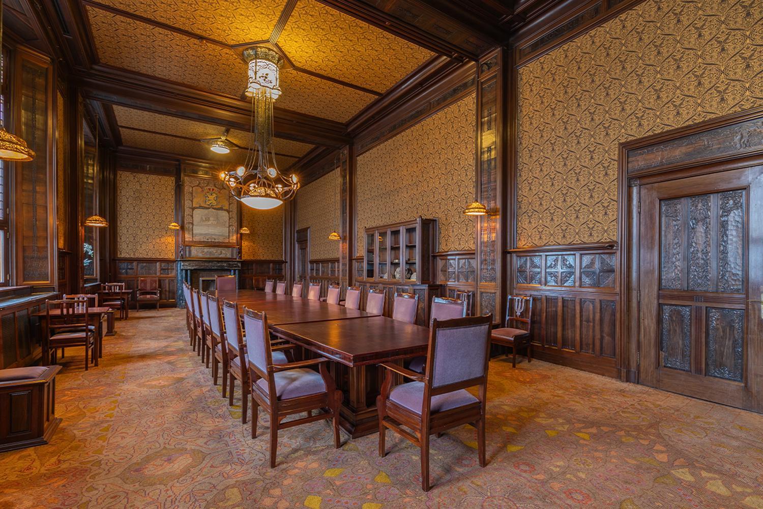 Grand Hotel Amrath Amszterdam Kültér fotó The dining room